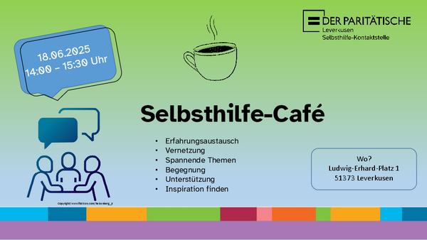 Einladung zum Selbsthilfe-Café 18.06.2025