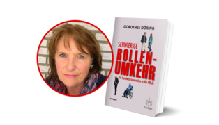 abgebildet ist Dorothee Döring sowie ihr Buch